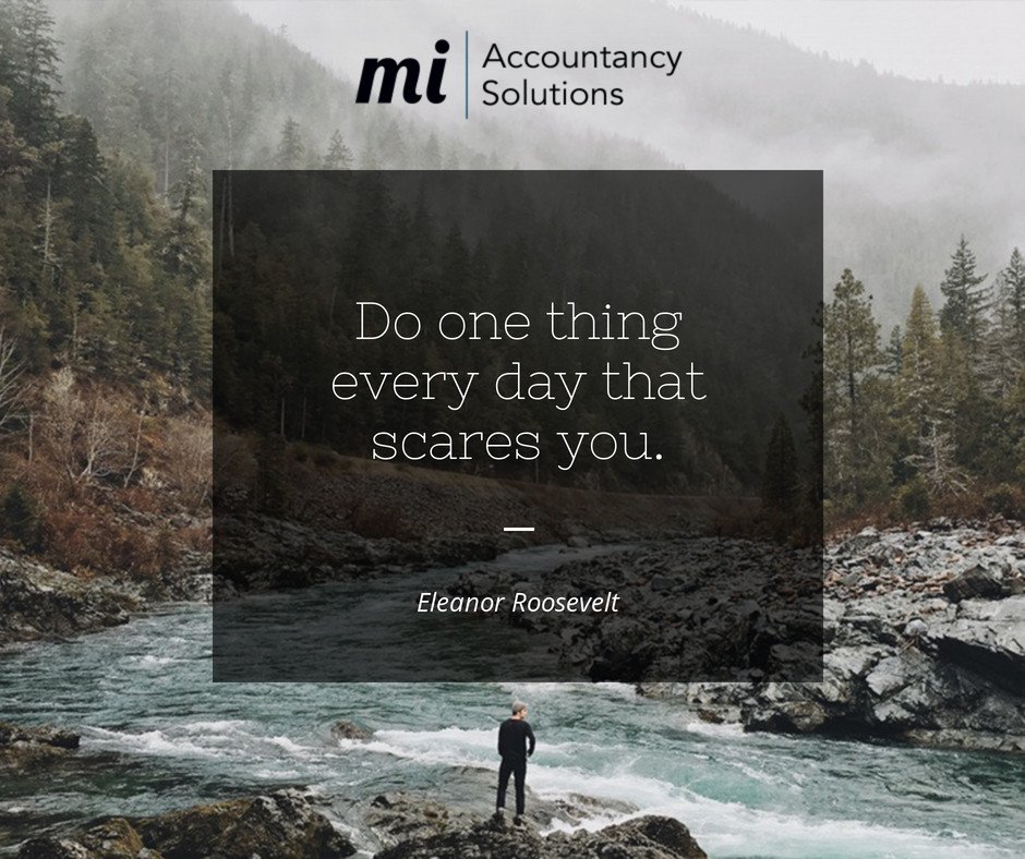 MIAccountancy's tweet photo. Do one thing every day that scares you.

Except for your business accounts.

If they scare you, then give them to us to handle.

It makes sense! https://t.co/XVd784uDwc