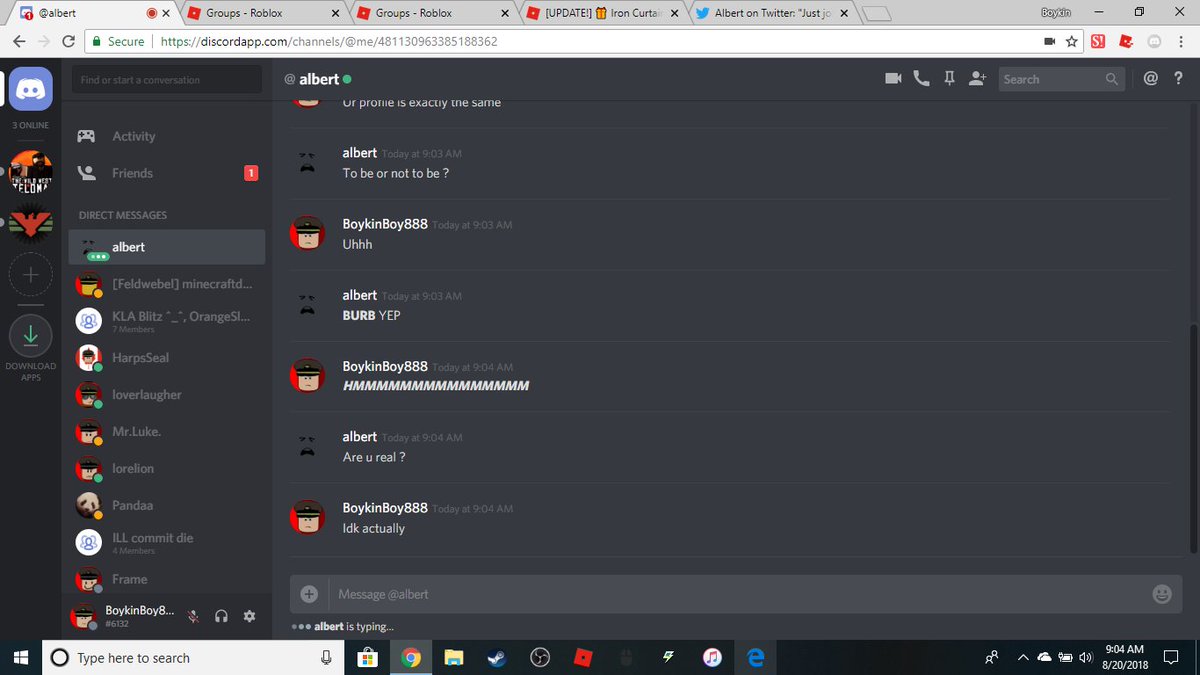 Discord server how to hack a roblox account