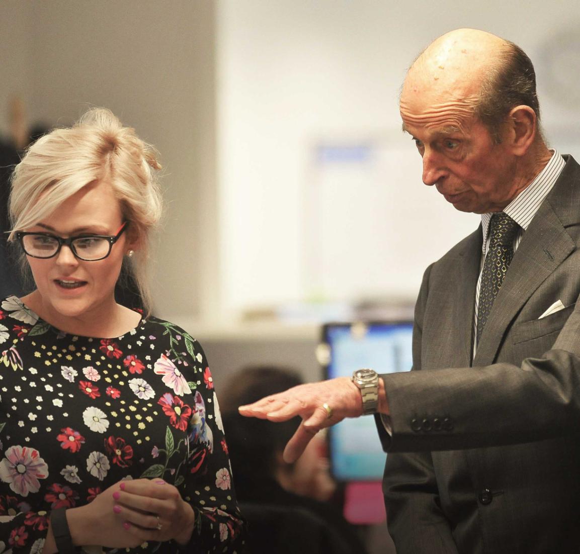 “lighter, brighter and more open” – HRH The Duke of Kent, Grand Master and Grand President of the Masonic Charitable Foundation, attends the opening of the charity’s newly refurbished offices → bit.ly/2MD3Uix