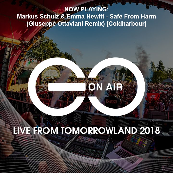 GOttaviani's tweet photo. 05. Markus Schulz &amp; Emma Hewitt - Safe From Harm (Giuseppe Ottaviani Remix) [Coldharbour] #GOOnAir #FSOETML Watch: https://t.co/dxfcUJrldt https://t.co/0fmGtDfPbV