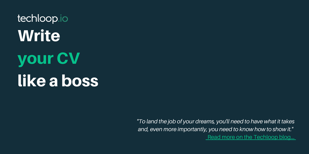 techloop_io's tweet image. If you&apos;re a #developer, you won&apos;t have any trouble finding a job. But perhaps &apos;a job&apos; doesn&apos;t quite cut it. Hoping for something more like &apos;the job you&apos;d postpone a Counter-Strike tournament for&apos;? Step 1: Write a killer resume. Here&apos;s how: buff.ly/2MXWGmi #TechloopBlog