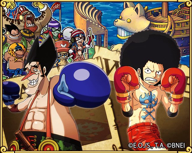 Found a Transponder Snail!
Davyback Fight!! Straw Hats vs. Foxy Pirates!
bnent.jp/optc-den2e/ #TreCru