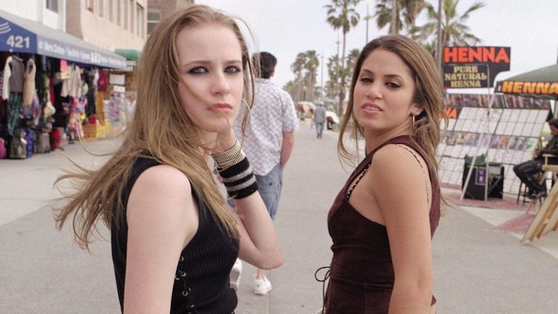 Fifteen years ago today, Catherine Hardwicke's THIRTEEN hit theaters in NYC. The film, which screened at Sundance, was co-written by a teenaged Nikki Reed, who also co-starred in the film alongside Evan Rachel Wood. A modern classic. #womeninfilm #womendirect