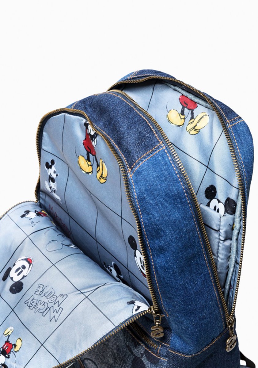WatermelonCltd's tweet photo. Ibiza 1984, Thomas Meyer, the founder of Desigual designed their first ever garment out of denim remainders with Mickey Mouse on the back. 90 years later, Mickey is back with a fresh new look and we are thrilled about it. @desigual #fashion #design #denim #jackets #desigual https://t.co/ViVVG0xExb