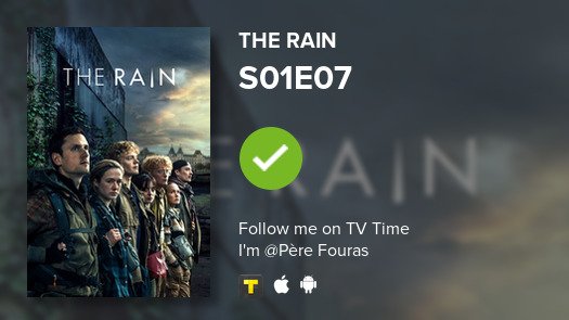 I've just watched S01E07 Don't Talk to Strangers of The Rain #tvtime tvtime.com/r/Efws