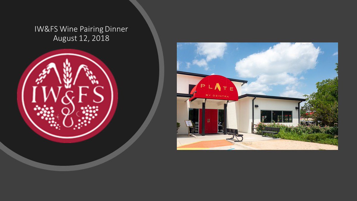 Check out the photos from our #wine pairing dinner on 08/12 held at PLATE By Dzintra: iwfs.org/americas/austi… #food #AustinTX