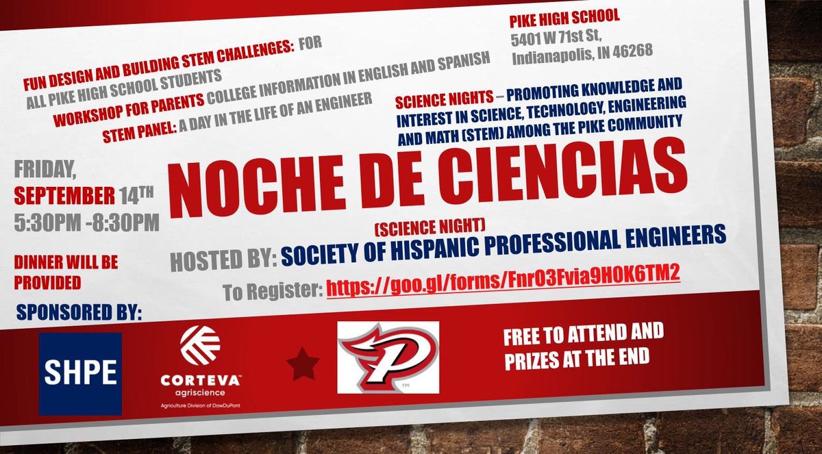 PikeSchools's tweet photo. Register now to participate in this incredible opportunity for @PikeHighSchool students &amp; their families!
#PikeProud #PikeFamily #ExceptionalEducation #EndlessOpportunity https://t.co/mi127sf2r6