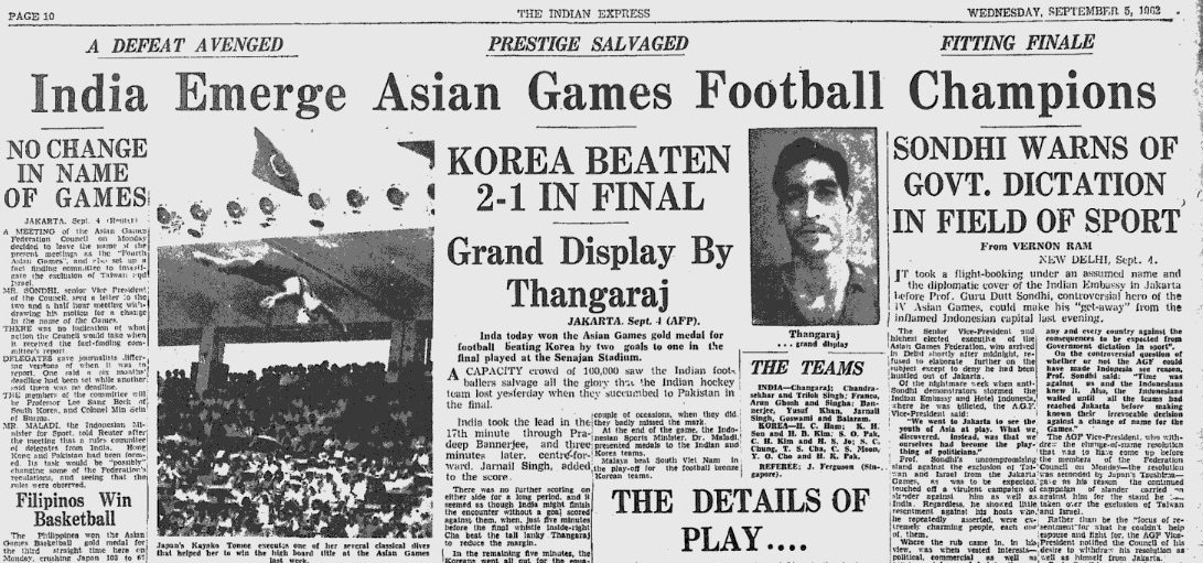 Indianhistorypics On Twitter 1962 Indian Football Team Wins Gold indianhistorypics-on-twitter-1962-indian-football-team-wins-gold