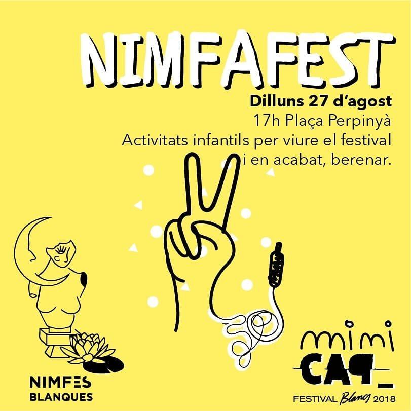 nimfesblanques's tweet photo. Vine amb nosaltres a descobrir tots els racons que amaga un festival 🤘🤘🤘

🤘 NIMFAFEST
📆 Dilluns 27 d'agost
🕒 a les 17.00
📍 a la Plaça Perpinyà

🤸🏻‍♀️ Apte per tots els públics

#NimfesBlanques #sensecap_ #minicap_ i amb la col·laboració d'Inici Ioga https://t.co/rIDtx4SNPI
