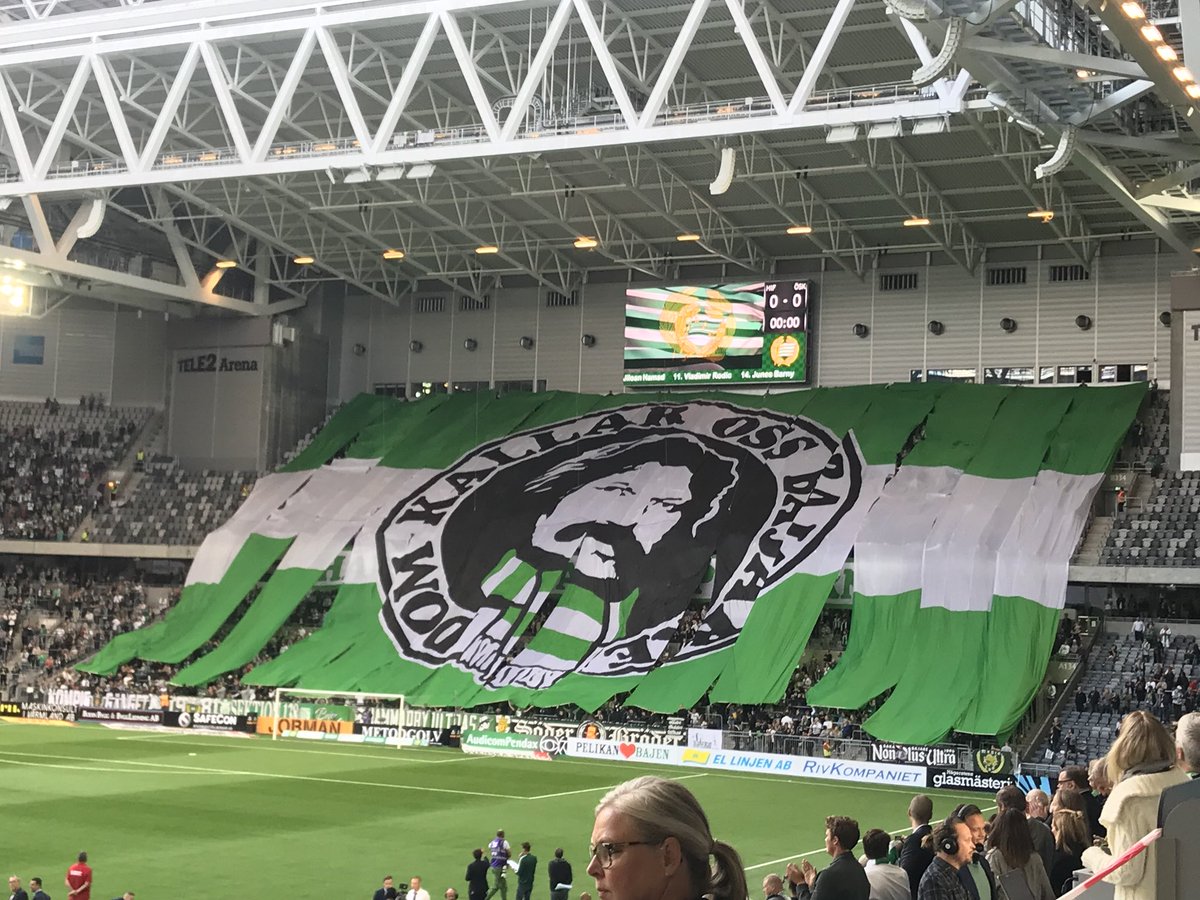 Daniel Kristoffersson Auf Twitter Kenta Tifo Fran Bajens Supportrar