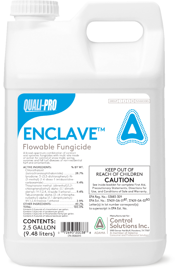 Quali_Pro's tweet image. ENCLAVE promotion going on now! Order NOW while supplies last!  #dollarspot #springdeadspot #brownpatch #snowmold 
GET ENCLAVE &amp;gt;hubs.ly/H0dgdRD0