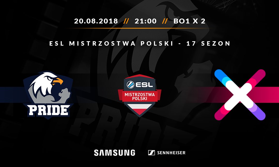 PRIDEPoland's tweet image. Today's meeting against @xkomteam in ESL Polish Championships will be played together with @ponczekcs instead of @nk4yCSGO, who could not appear on the server because of his surgery.

See ya at 21:00 and 22:00 there - twitch.tv/esl_csgo_pl

#PRIDEgg #SAMSUNG4GAMERS
