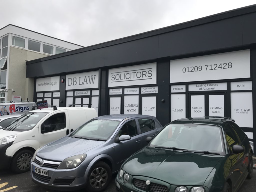 Asigns_SW's tweet image. Today we finished installing sign trays for DB LAW in Camborne! #standoutfromthecrowd @FirewatchSW @Sherwoodsonline @BoostTorbay @devonfox54 @Devon_Hour @blunt6023 @TeignbridgeHour