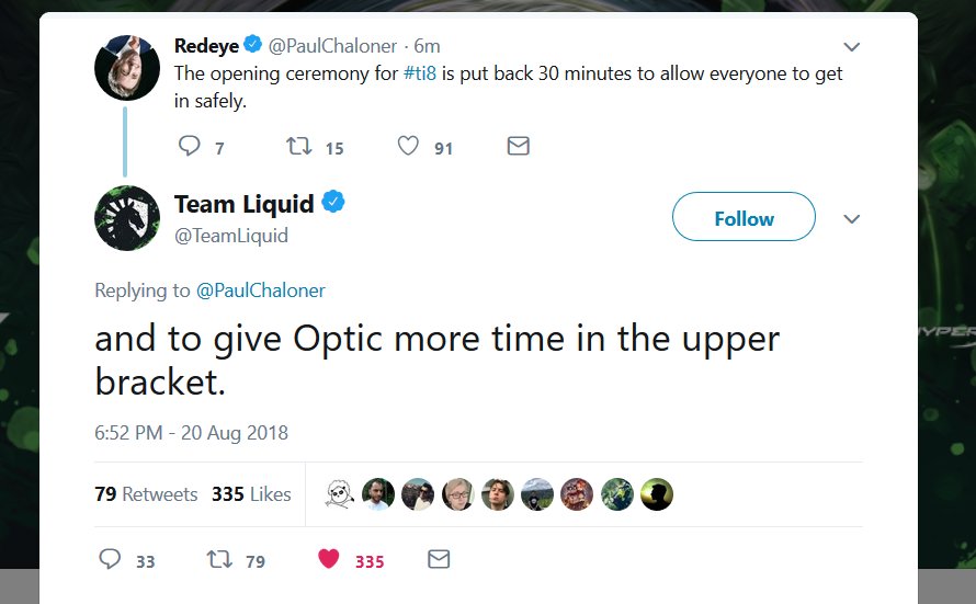 midormeepo's tweet photo. Team Liquid just won TI: Trash Talk edition https://t.co/5N5pEV1nqY