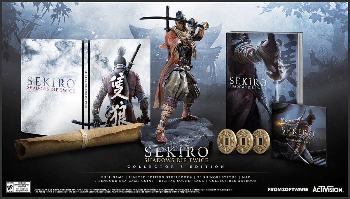 Sekiro: Shadows Die Twice Collector’s Edition