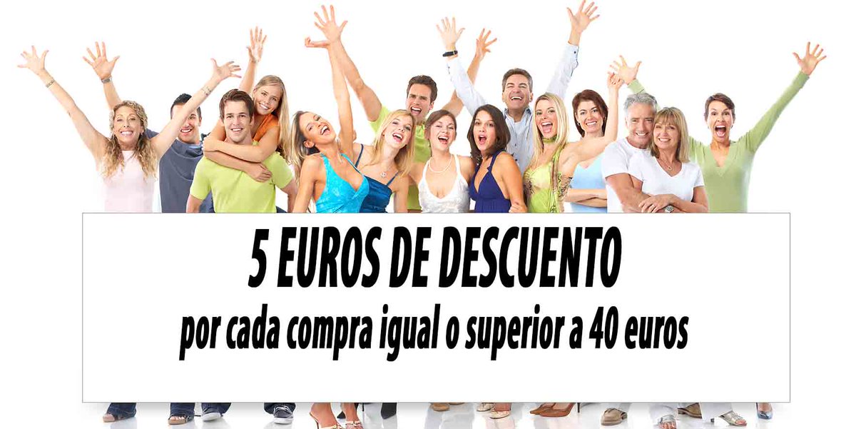 ¡Haz ahora tu compra igual o superior a 40€ y llévate un cupón de #descuento de 5€! Los mejores productos gourmet, cosméticos naturales y complementos nutricionales al mejor precio.
#productosgourmet #tiendagourmet #cosméticosnaturales
compraselecta.es/descuento-de-5…