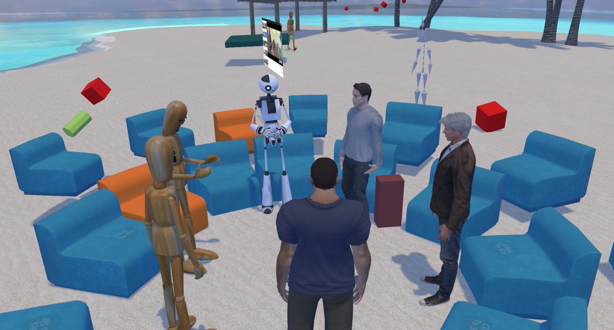 SamHuber's tweet image. Weekly #VRBA meeting 🔥 @highfidelityinc @philiprosedale @SomniumSpace @bai0