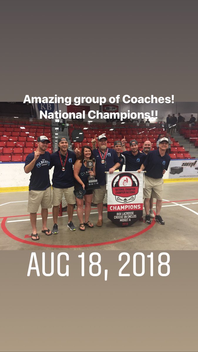 Pauline Hughes (@paulinehughes4) on Twitter photo Team Alberta 2018 Midget Boys - National Champions! So grateful celebrating with this amazing group of coaches and more important incredible, passionate individuals ! <a href="/Tgetz15/">Travis Getz</a> <a href="/JGlax/">Jordan Getz</a> <a href="/gibson_lax/">Leighton Gibson</a> <a href="/Mgibson28/">Marshall Gibson</a> <a href="/road_lawyer/">Tim Foster K.C. 🇺🇦 🇮🇱</a> #GoodTimes #NationalChampions! Team Alberta 2018 Midget Boys - National Champions! So grateful celebrating with this amazing group of coaches and more important incredible, passionate individuals ! <a href="/Tgetz15/">Travis Getz</a> <a href="/JGlax/">Jordan Getz</a> <a href="/gibson_lax/">Leighton Gibson</a> <a href="/Mgibson28/">Marshall Gibson</a> <a href="/road_lawyer/">Tim Foster K.C. 🇺🇦 🇮🇱</a> #GoodTimes #NationalChampions!