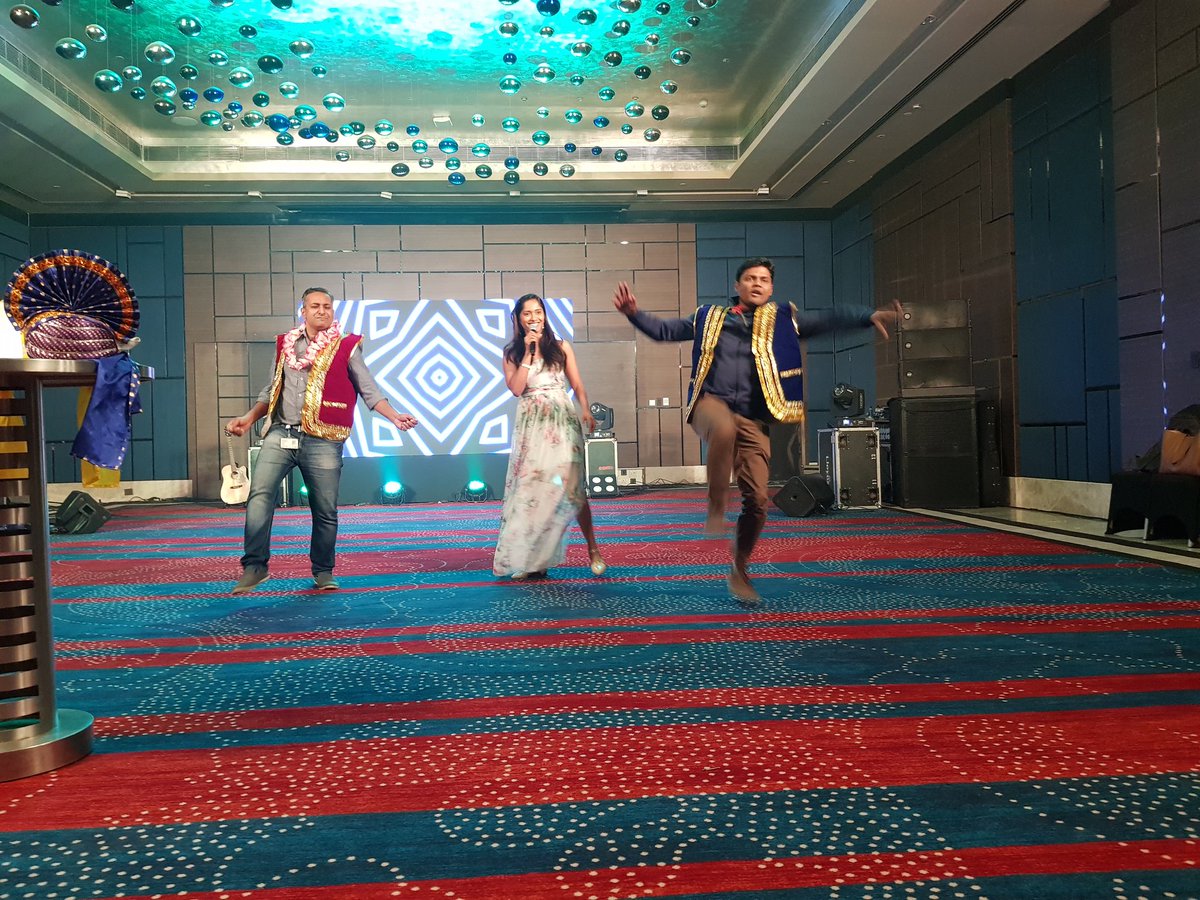 SuramyaTomar's tweet photo. @veroniquesani farewell party at Sheraton Whitefield.

#sgcsc @KVisweswaran
@rikozarzour @rathnaprabha_tm https://t.co/jQlr9ygPiC
