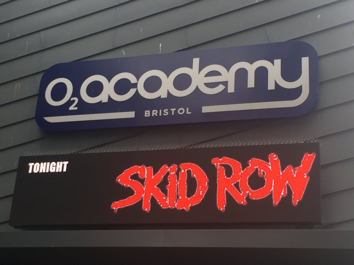 Oh yes indeed! Last night we tore Concorde2 in Brighton a new one. Show us what you got Bristol!!! @officialskidrow #skidrow #unitedworldrebellion #skidrowuktour2018 #shure #ultimateearspro #ontheroad #ontheriot