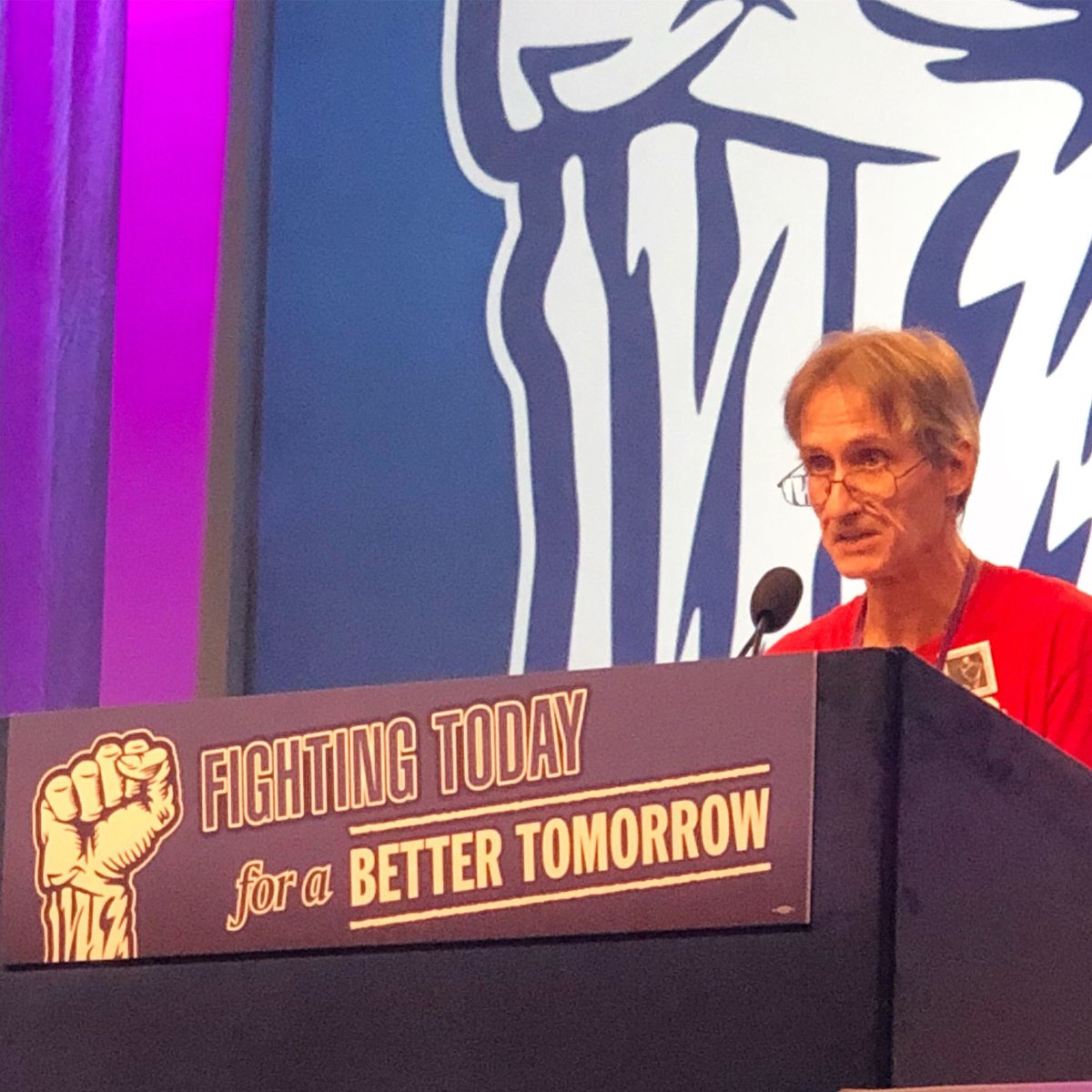 “We are organizing and fighting back with nationwide strikes to demand $15 and a #UNION. We know that if we want a better life—food, clothes, shelter, dental insurance, and simple pleasures like a softball league—we need workers standing together in a UNION
#APWUnited #FightFor15