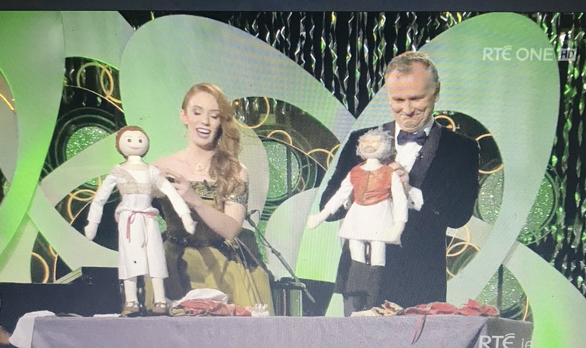 JustineStafford's tweet photo. Rose: “Have you never put tights on before?” 

Daithí: “I’ve taken them off...” 

DAITHÍ YOU MADRA!
#RoseOfTralee https://t.co/va0MkTrpfm