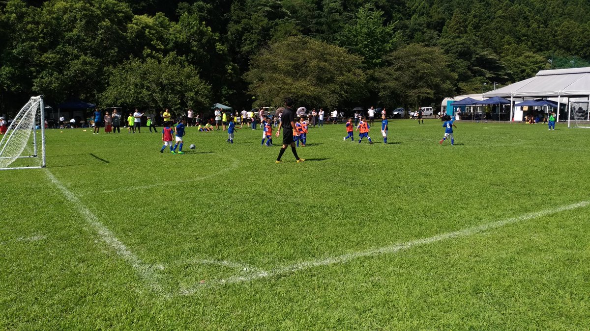 omefcjr's tweet photo. ８月１９日に青梅FCJr主催のグリーンカップが開催されました。
一年生、二年生合わせて２４チームに参加いただきました！
気候も８月にしては涼しく全チームとても頑張っていました。 https://t.co/ffE0EFTpWJ