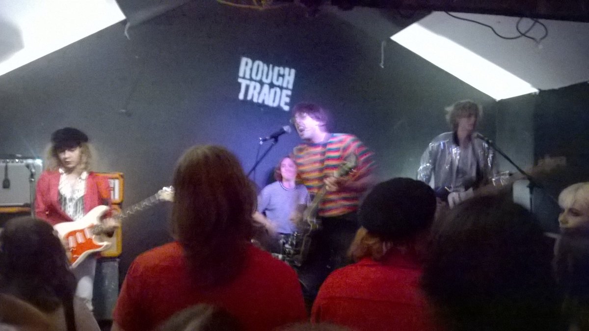 <a href="/GrocottMusic/">THE SHRIVES</a> The Shrives were brilliant at Rough Trade in Nottingham yesterday.  I was there with <a href="/emzaemusic/">emzae</a> and took this great action shot (or possibly poor, out of focus photo).