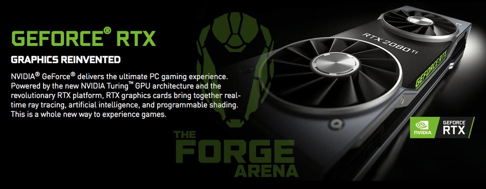 TheForgeArena's tweet photo. Now that @nvidia RTX is announced, we would like to make it official and mention that @TheForgeArena have integrated RTX into the game. Exodus Update is coming August 21st, 2018. Are you pumped to see the new changes to the game? #theforgearena #exodustfa https://t.co/Ubgc9RRGXy