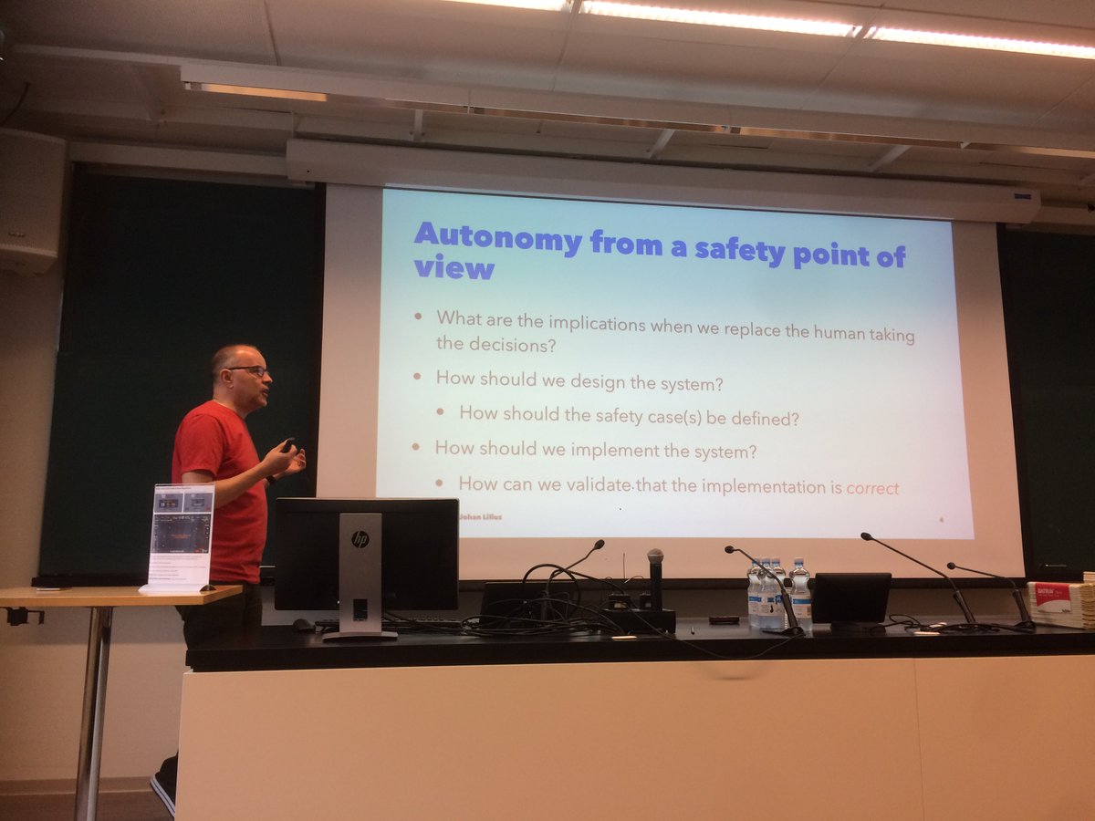 Great start for the NordPlus summer course at @aboakademi on Quality Assurance of Autonomous Systems (research.it.abo.fi/projects/AutoS…) ! @WeAreNordplus @DTU_Compute @TallinnTech