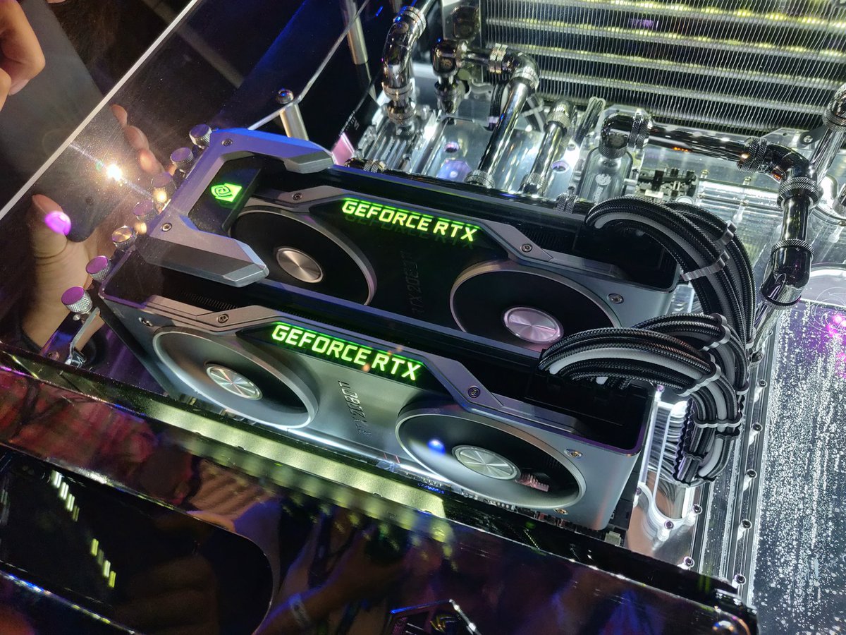 SLI system detected RTX 2080 Ti Surprisingly not much security around... 