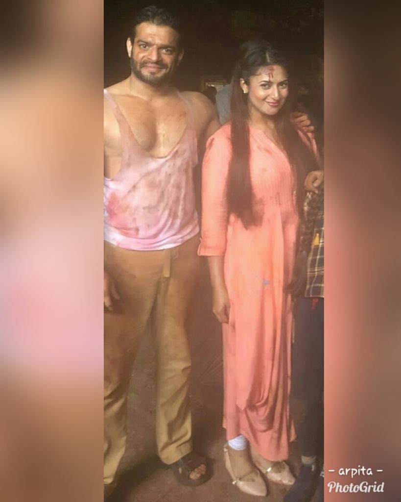 IshraArpita's tweet photo. #divanpicture after a long time👅😭😭 let's nachoo 💃💃#divanslay my everything my 😍
#ishra #divan #yhm #todayshoot 
@Divyanka_T 
@TheKaranPatel https://t.co/bznfNQVyfP