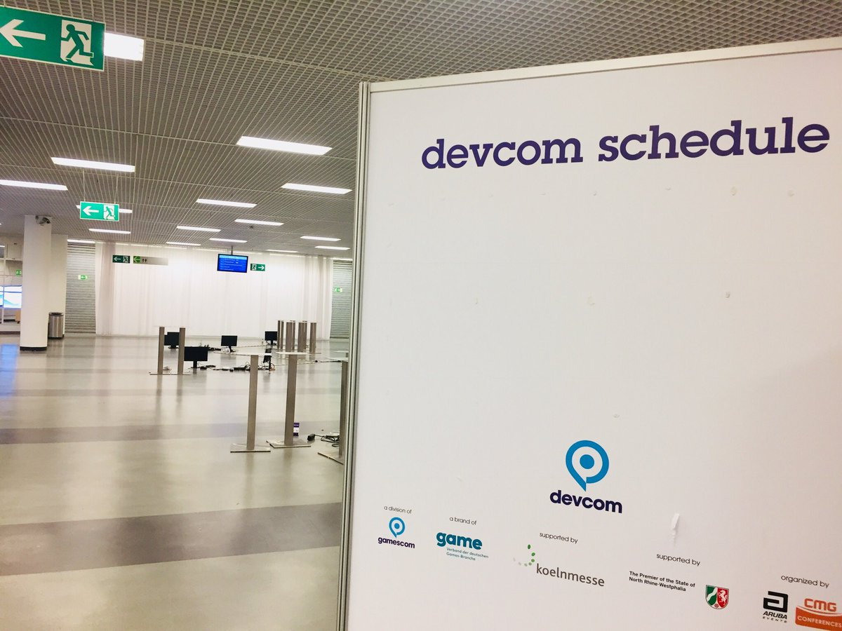gamescomdev's tweet photo. And so #devcom2018 comes to an end... THANK YOU to all of you for being our guests and filling Congress Centre East with life, good talks and inspiration! ❤️ https://t.co/wgwwgpxIBm