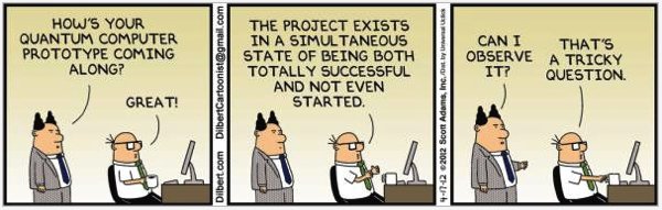 This #QuantumComputing joke feels relevant for every #tech buzzword

Its ALL so Schrodinger's cat flavored. Plan for both states &amp; implement your #digitaltransformation already

All budgets need to focus on actionable, visible change &amp; R&amp;D that keeps it perpetually escalating