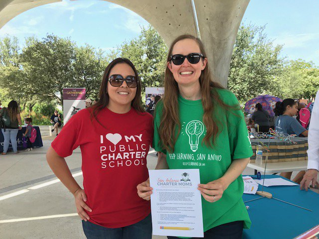 txcharterrev's tweet photo. What a great turnout at @FamsEmpowered #BacktoSchoolBash at Confluence Park this past Saturday! A great day serving the San Antonio community. #KeepLearningSA #ChartersWork https://t.co/ZkyUp1IjR7