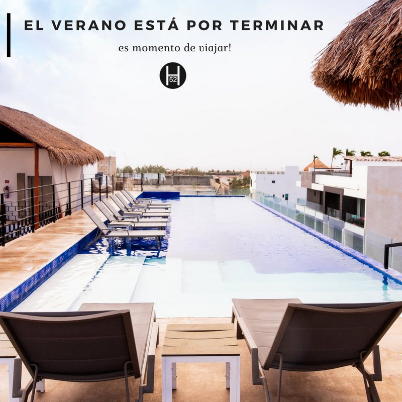 Aprovecha lo que queda de verano para escapar a Playa del Carmen! #FamilyTravel #Relax #RivieraMaya #Hotel52