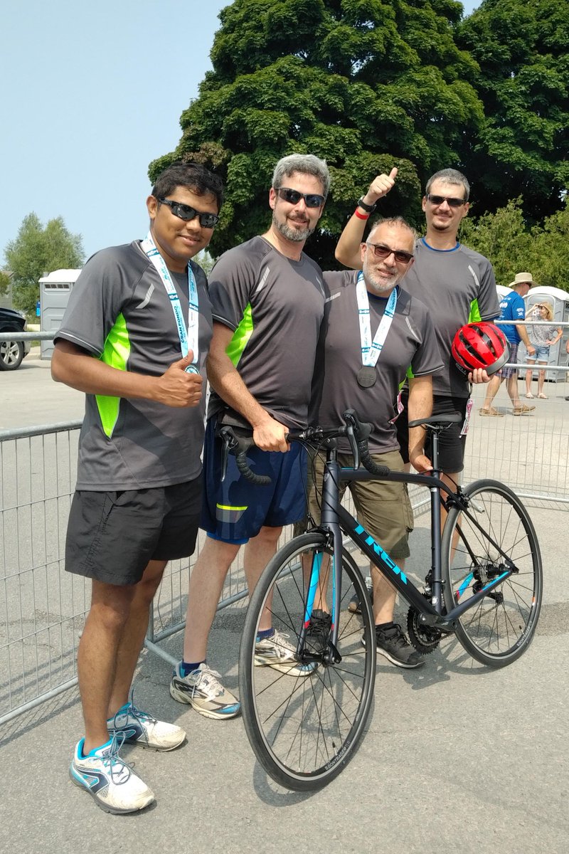 PromationN's tweet image. Our team "Promation in Motion" at the Gran Fondo Lake Huron this weekend!
Outstanding job on raising over $3000 towards medical equipment for the Southampton and Owen Sound Hospitals! Great event for a fantastic cause!
#granfondoLH #exploretheshore #explorethebruce #saugeenshores