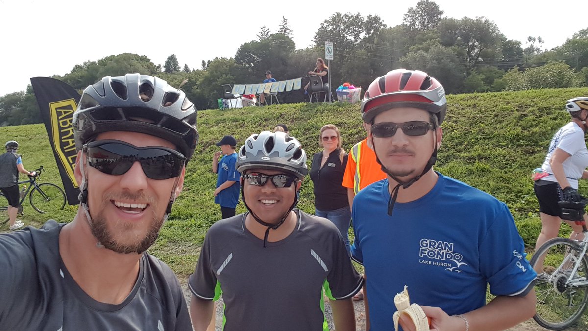PromationN's tweet image. Our team "Promation in Motion" at the Gran Fondo Lake Huron this weekend!
Outstanding job on raising over $3000 towards medical equipment for the Southampton and Owen Sound Hospitals! Great event for a fantastic cause!
#granfondoLH #exploretheshore #explorethebruce #saugeenshores