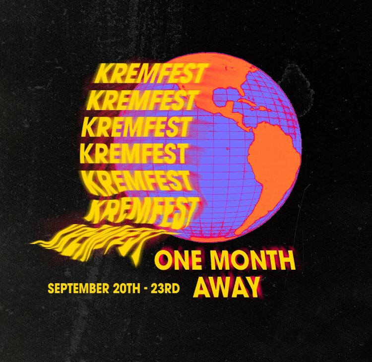 We’re one month away from Kremfest 2018! Don’t wait until the last minute for tickets... Day and all-weekend passes available: kremfest.com