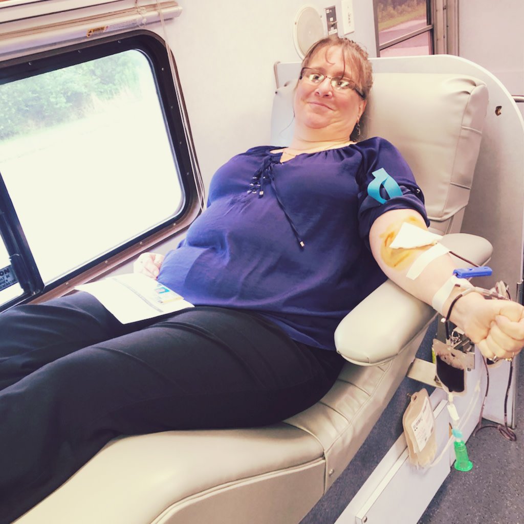 MauellUS's tweet photo. Mauell employees stepped up to the call for blood. The Central Pennsylvania Blood Bank parked their bus in our parking lot. Thanks to all that donated!!! It is such a big part of saving lives. The Bloodmobile will be back in the fall. https://t.co/wQNLSXTZMf