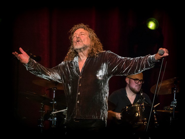 Happy Birthday to the Senstational Robert Plant! (photo by Wes Orshoski) 