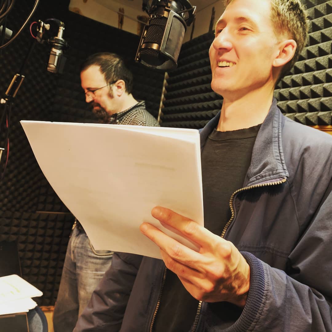 ksvrfm's tweet image. Our voice actors recording the next episode of Radio Theater Project! @Radio_Theater @RadioFree @OTRadioListen @Skagit_ArtMusic @SkagitKID #skagitart #radiotheater #ksvrfm