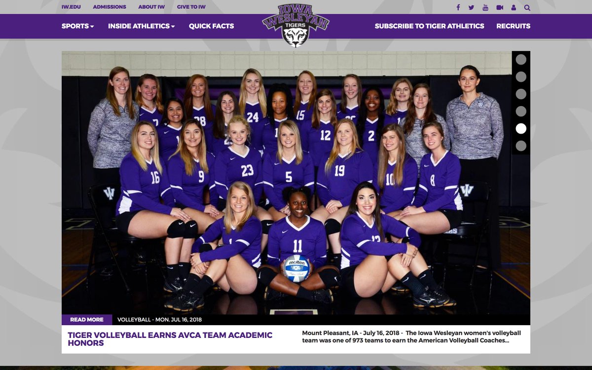 SIDHelp's tweet image. Iowa Wesleyan University Athletics has launched their newly redesigned website. Check it out today! iwtigers.com
