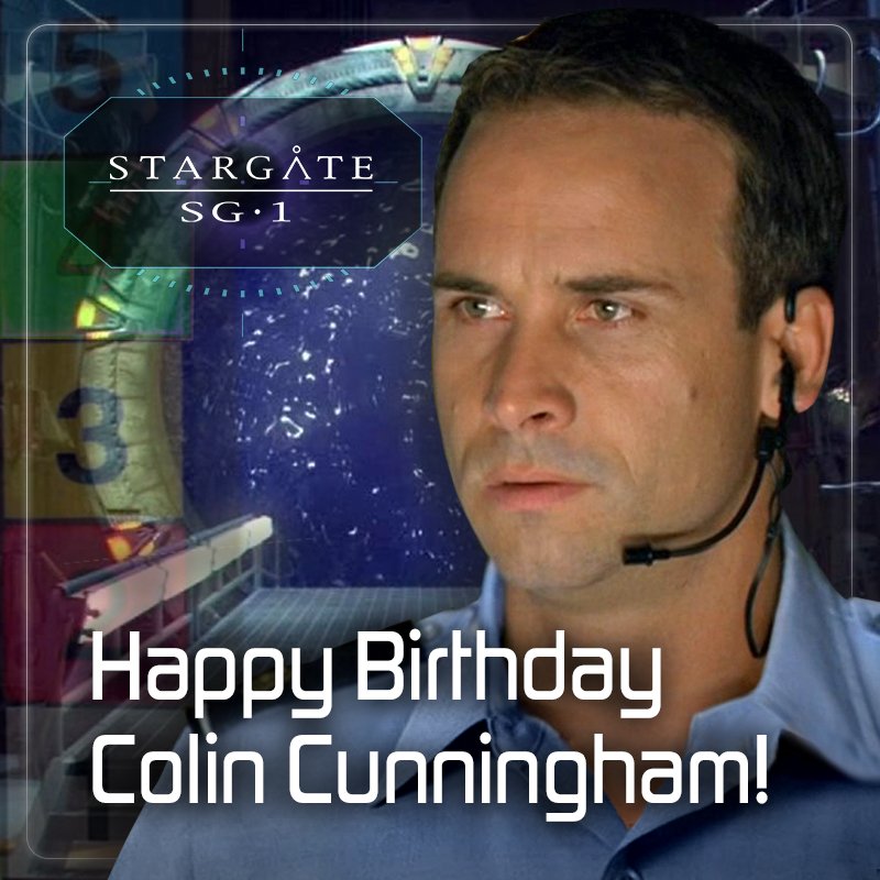 Happy birthday to our very own Lt. Col. Paul Davis, aka Colin Cunningham! 