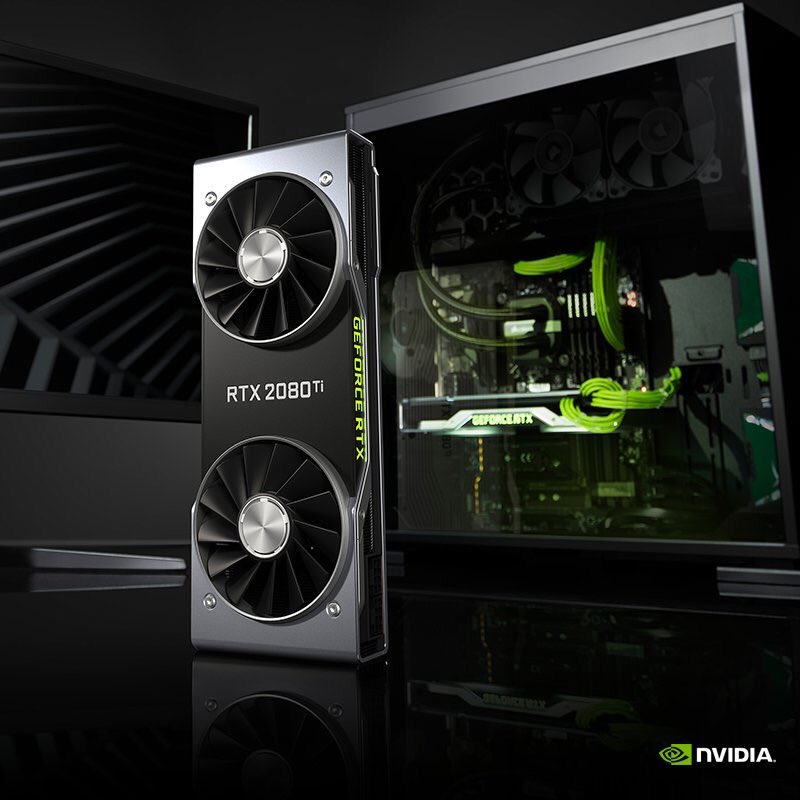 EdTechSource's tweet image. New GPUs announced. Don’t like the name or look but it gonna like performance ❤️ 
Excited to bring you guys some spicy builds! #Nvidia #BeForTheGame #Rtx2080