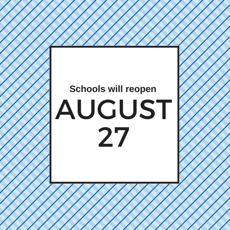 Schools will open the week of August 27 for registration.

 Please call your neighbourhood school before arriving to register. Learn more at: peelschools.org/parents/regist…. #WeInspire