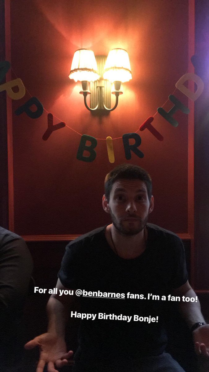 "For all you <a href="/benbarnes/">Ben Barnes</a> fans. I'm a fan too! Happy Birthday Bonje!" (instagram.com/chike1/)