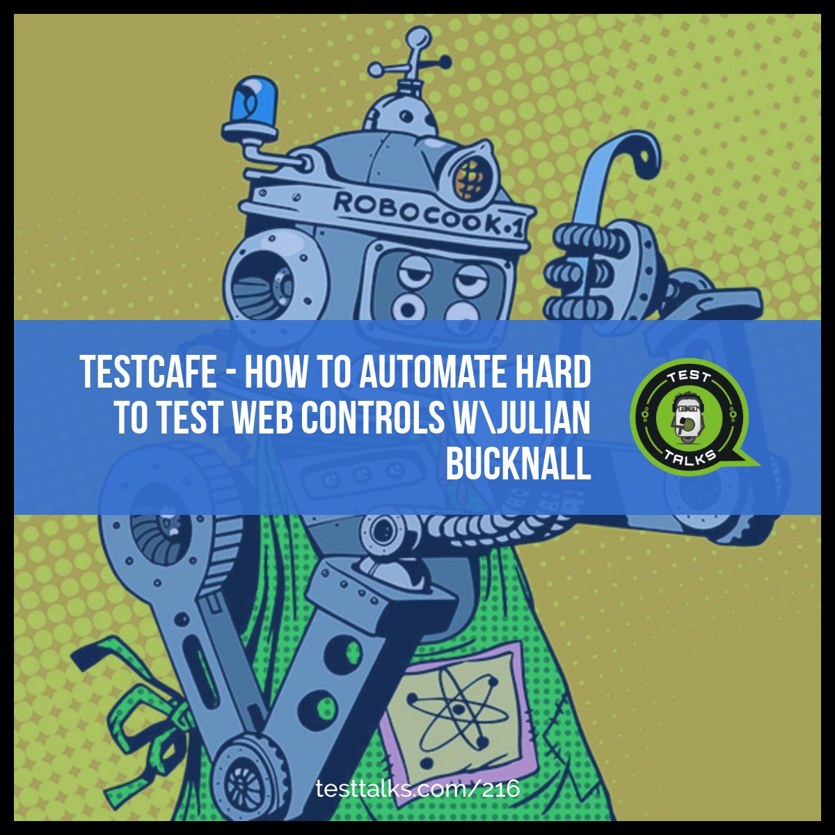 New @TestTalks on Automation Testing w\<a href="/DXTestCafe/">TestCafe</a> Julian Bucknall. Listen now: testtalks.com/216