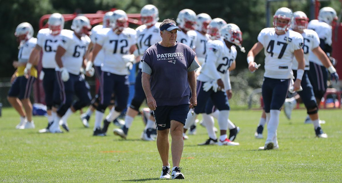 A change in approach as the regular season draws near.   8/20 #Patriots practice notes: bit.ly/2BqfsBs https://t.co/pwrH1oRP8x