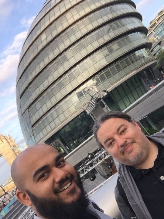 cholten99's tweet photo. #MyApprenticeAndI #CityHallSelfie https://t.co/NkEJtZrjfK